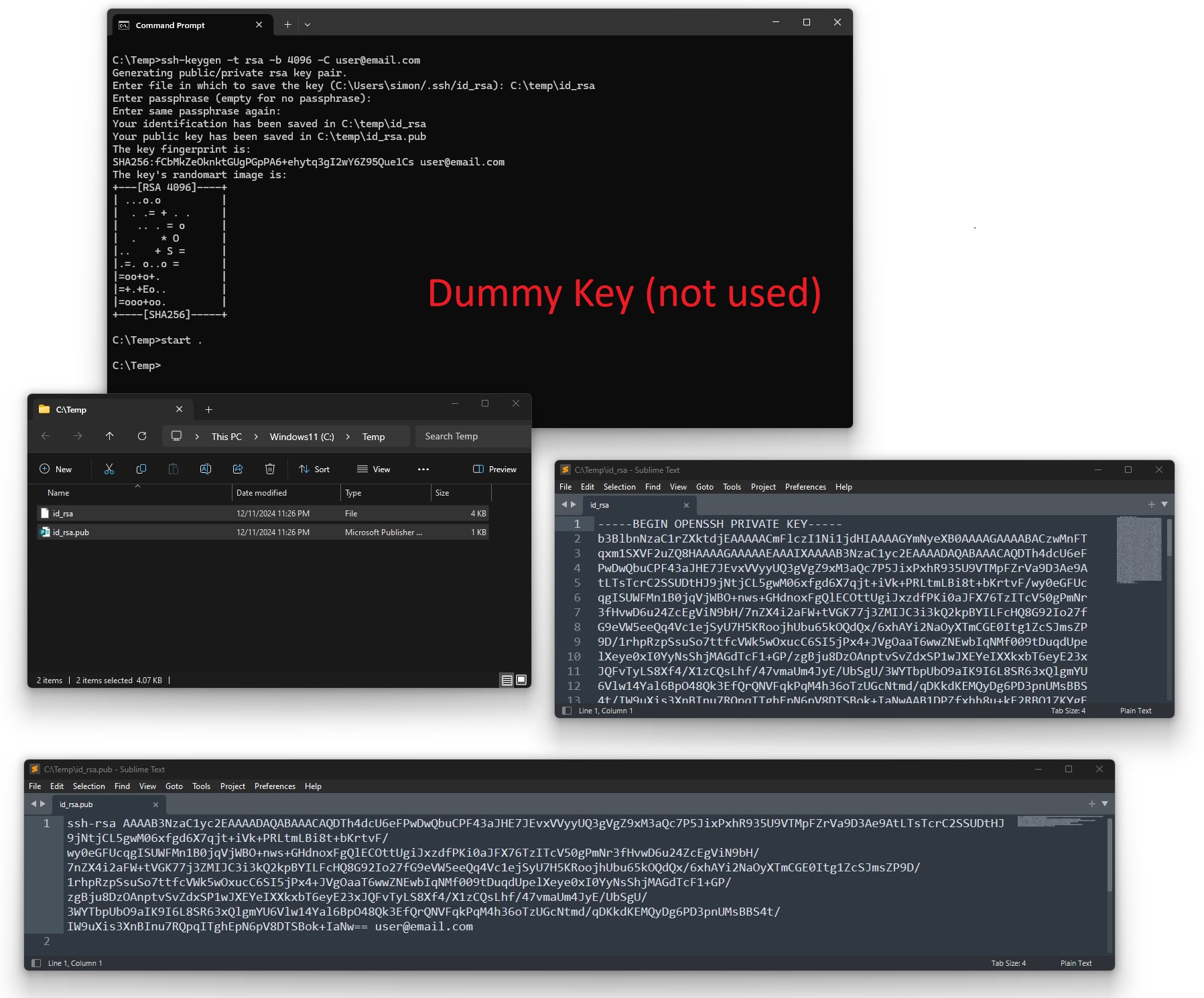 Add SSH Keys (Examples)