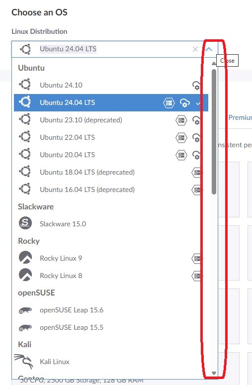 Choose Linux Distro
