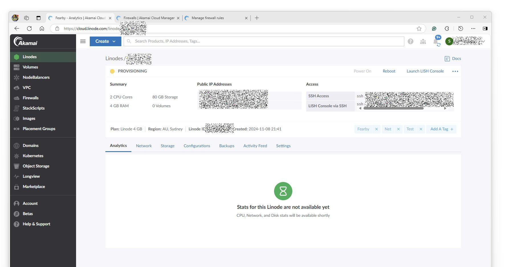 Server provisioning