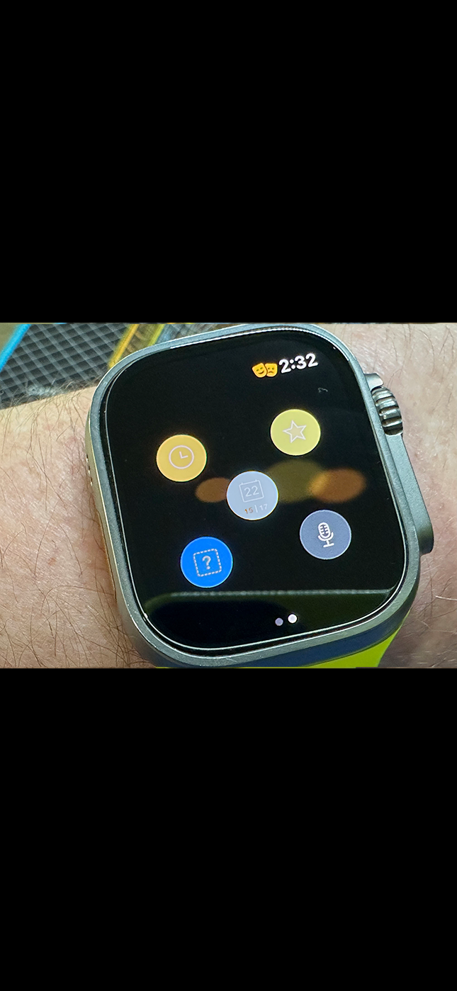 2Do I do not use other Apple watch features