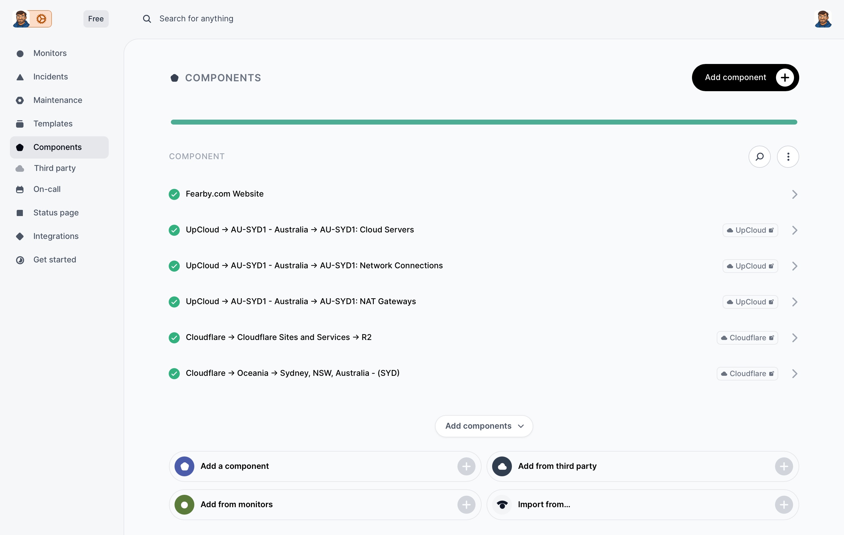 InStatus - Third Parties